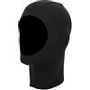Gucagle Cappello da sub unisex in neoprene da 1 mm Protezione solare Equipaggiamento protettivo per lo snorkeling Surf Nuoto Sport acquatici Adulti Nero Taglia S
