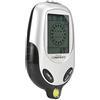 HUSHUI Termometro Portatile Multifunzionale e Bussola con Display a LED per Campeggio Ed Escursionismo All'aperto 12x7,5x2,5 Cm
