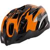 DXEHSEUY Casco da bici traspirante con visiera, per adulti, per pendolari, colore arancione, 26 x 22 x 13 cm