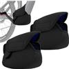 AOOWU 2 Pezzi Electric Bike Custodia Protettiva per Motore, Submersible Rainproof Engine Guard, Custodia Protettiva per E-Bike, Easy to Install, per Maggior Parte Portabiciclette