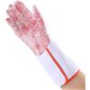 QuivyLivy Guanti da scherma per Foil ed Epee, antiscivolo, traspiranti, per mano sinistra o destra, materiale in nylon e cotone con cuciture rinforzate, polsino regolabile (mano destra, M)