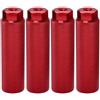 YATINGZHANG Poggiapiedi Bici Pioli Bici da 4 Pezzi, BMX in Lega di Alluminio for Accessori for Biciclette con ASSE 3/8 Pollice, Rosso