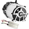 ZHOZHUT 350W-1800W Motore Brushless per Triciclo Elettrico 48V / 60V Motore Elettrico Brushless con Controller 3000r/Min Motore A 5 Fori E 16 Denti per Il Triciclo E La Bicicletta Fai da Te,1500w,48V
