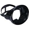 Generic Maschera subacquea, per adulti con lente grandangolare in vetro temperato, comoda guarnizione in silicone e fibbia regolabile per snorkeling e nuoto (solo per adulti, nero)