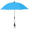 Marooma Ombrello per Sedia con Morsetto, Ombrello Flessibile per Protezione Solare da Esterno Ombrello Portatile per Sedia Sedie da Spiaggia Passeggini Sedie a Rotelle Sedie da Giardino(Blu)