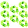JECOMPRIS 25 Pezzi Luci di Allarme la Pesca Notturna Impermeabili Batteria a Pulsante, Lampade Multi-funzione in Abs per Attività All'aperto e Pesca