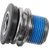 HEANUJJ Vite M15 per Pedivella Bicicletta in Lega di Alluminio Argento, Bullone Fisso Leggero e Compatto per Guarnitura Mountain Bike