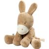 Nattou Loulou Asinello de Peluche 60 cm, Asinello de Peluche, Regalo per Neonati, Regalo Nascita, Caramello