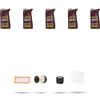 HOFFCAR Kit tagliando 4 FILTRI e 5L OLIO M compatibile con Renault Captur (J5,H5) 1.5 DCI 90 66kw dal 2013