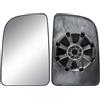LONGLING Ricambio Specchietto Retrovisore Laterale Sinistro (Lato Conducente) Grande Vetro Superiore con Retropiatto Manuale per Mercedes Sprinter 907 910 2019-2025