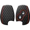 OTMIK Custodia in silicone per la copertura della chiave dell'auto adatta a Renault trafic clio Duster Logan dacia sandero per Nissan terrano Almera Accessori per guscio chiave