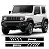 AZIKEN 2 Pz Racing Sport Car Porta Strisce Laterali Gonna Adesivi, Per Suzuki Jimny JB43 JB74 JB64 Off Road Accessori