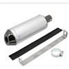 TPSOBRU Terminali Scarico Moto Per Sistemi Di Marmitta Silenziatore Universale Dirt Pit Bike 125cc 150cc 28mm Per ATV Scooter Motocross