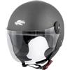 Kappa KV40 HAWAII BASIC Casco demi-jet in materiale termoplastico (titanio opaco, 56)