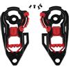 Cankypu Set di piastre per visiera e attrezzatura casco da motociclista Kit base ricambio AGV K1 K3sv K5 Parti in plastica con installazione facile Accessorio migliorato ed economico