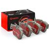 Brembo - P50122NX - Pastiglie Freno - Xtra - Assale Posteriore - Set di 4