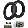 TogtherKings 2 Pezzi Cassetta Wc Esterna Per Thetford, Guarnizione Scarico Wc Per Wc Camper Con Cassetta Esterna, Guarnizione Cassetta Compatibile Con Thetford C200/C250/C400/C2, Facile Installazione
