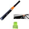 CLICK&GO BLOCCAVOLANTE BLOCCA STERZO AUTO ANTIFURTO MECCANICO PER AUTO BARRA BLOCCA VOLANTE AUTOMOBILE COMPATIBILE CON MERCEDES CLASSE A BLOCCASTERZO BASEBALL IMPEDISCE LA ROTAZIONE SUL VOLANTE