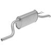 HELLA 8LD 366 029-381 Silenziatore posteriore - Easy2Fit® Kit - posteriore | monopezzo - Kit con parti annesse
