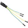 GSRECY Cavo per specchio, 4Pins Specchio Laterale Funzione di Riscaldamento Connettore Cavo Cavo Compatibile Con BMW E90 F10 F30 E70 E71 X5 X6