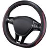 liuguoqiang Coprivolante Auto per Nissan Juke 2010-2020 2021 2022 2023 2024 2025 F15,Traspirante in Pelle PU Copertura Volante Antiscivolo e Resistente,Design Elegante per Migliorare L'esperienza di Guida