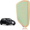 TOOMUME Cover Chiave, Guscio Chiave Adatto per Volkswagen VW Golf 8 MK8 per Cupra Born Formentor Seat Leon MK4 Ateca Tarraco Skoda Octavia Atlas, Custodia Chiavi Telecomando Copri Chiavi - Smart Key