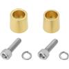 LT Easiyl 1 coppia Adattatore polo batteria M6 in ottone Morsetto terminale batteria M6 in ottone Morsetti per cavo batteria positivo o negativo per batterie auto al litio