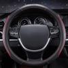 liuguoqiang Coprivolante Auto per Nissan Juke 2010-2020 2021 2022 2023 2024 2025 F15,Traspirante in Pelle PU Copertura Volante Antiscivolo e Resistente,Design Elegante per Migliorare L'esperienza di Guida