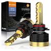 D-Lumina Lampadine LED 9012 Canbus,120W 30000LM Kit LED chiave dorata High Lumens Bianco 6500K,IP68 Impermeabile e Sistema di Raffreddamento Avanzato,2 Confezione