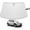 YEE PIN Parasole parabrezza anteriore per Toyota Yaris Cross 2021-2025 2026, parasole 2 in 1, pieghevole, con borsa coprivolante, in fibra di raffreddamento, protezione UV
