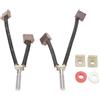 dsheng Kit Spazzole in Carbone per Motore ATV, Efficiente Set di Spazzole in Carbone per Verricello 2000-5000