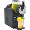 SHZICMY Macchina Slush da 1,8 l per la casa, auto-raffreddante, con display a LED, 5 programmi per slushies, margarita, frappè e altro (grigio)
