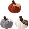 Fiorky Zucche all'uncinetto Decorazione Zucca decorativa fatta a mano in tessuto autunnale artificiale Zucca decorativa for il matrimonio autunnale