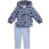 PUMA Tuta Minicats Imaginary Friend per bimbi ai primi passi, Accessori, Blu, 4-6M