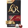L'Or - Capsule Caffè Espresso Barista - Compatibili con Macchine Nespresso®* original - 10 Capsule in Alluminio Intsnsità 13