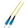 efbe Schott Cavo patch in fibra ottica Simplex SC-SC G657.A2 3m -- 3,0mm giallo 9/125µmm