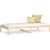 vidaXL Letto da giorno senza materasso 90x200 cm in legno di pino massiccio