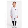 Disney Grembiule asilo bambina bianco con Zip ricamo Disney Minnie G102ZIPA26, BIANCO