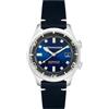 Spinnaker Mens 42mm Bradner Automatic Atlantic Blue 3 Hands Watch with Genuine Leather Strap SP-5062-03