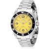 Invicta Specialty 49345 Orologio da Uomo - Impermeabile - Analogico - Movimento Quarzo - acciaio inossidabile con quadrante giallo - 40mm