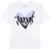 NIKE JORDAN T-SHIRT HEART SKETCH BAMBINA