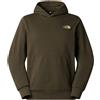 THE NORTH FACE Uomo The North Face Felpa Con Cappuccio M Monte Rg