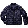 BLAUER PIUMINO CON TASCHINO AD ONDE DANIEL