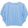 ROY ROGERS TOP PUF IN POPLINE DONNA