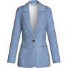 EMME MARELLA BLAZER IN DENIM DONNA