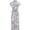 EMME MARELLA ABITO CHEMISIER STAMPA FLOREALE DONNA
