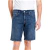 REPLAY Uomo Replay Bermuda In Denim Grover