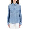 EMME MARELLA Donna Emme Marella Camicia In Twill Effetto Denim Donna