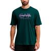 EA7 EMPORIO ARMANI T-SHIRT LOGO BARRED