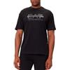 EA7 EMPORIO ARMANI T-SHIRT LOGO BARRED